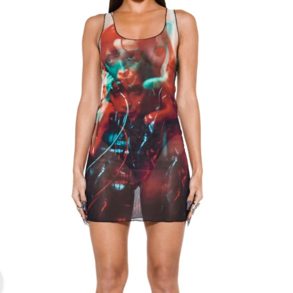 Jaded London - S - Mesh Dress WORN ONCE